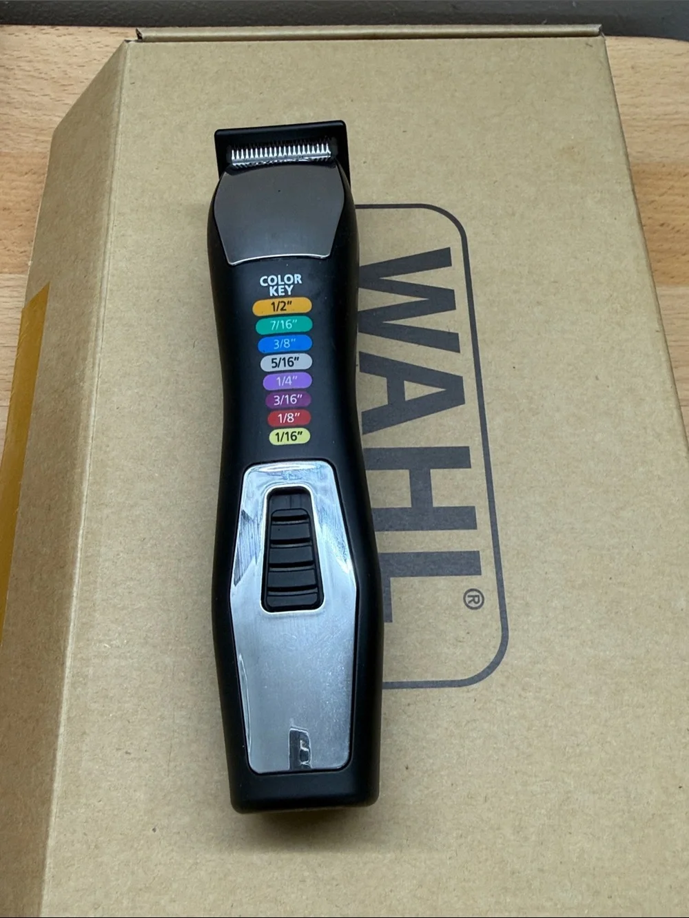 Wahl Color Pro Cordless Hair Clipper Kit with Color-Coded Guide Combs All in One